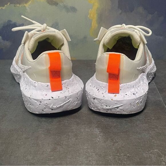 Nike Crater Impact Women's Summit White Grey Fog Sneakers Size 7 - Picture 6 of 16